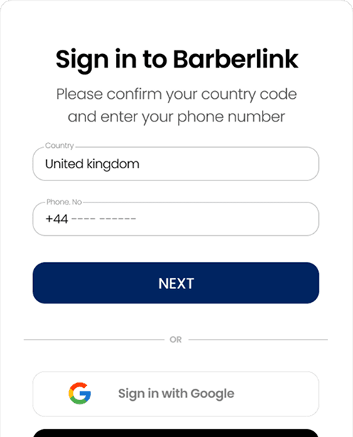 Barberlink Form